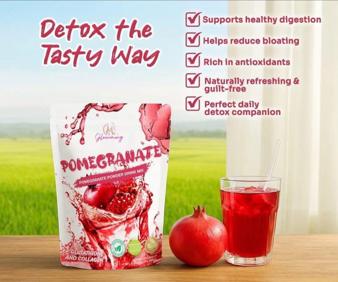 CC Glowming Shape Pomegranate Glutathione and Collagen Drink