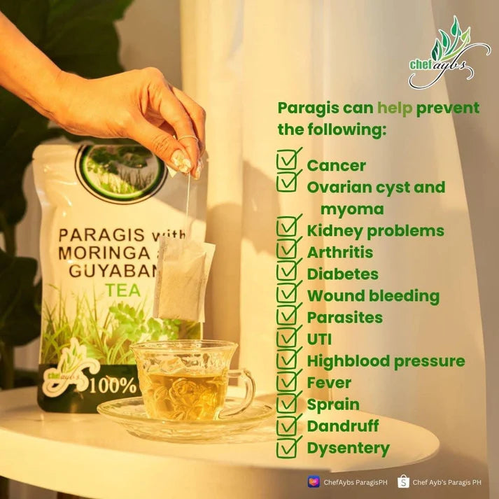 Paragis with Moringa and Guyabano Tea 20's