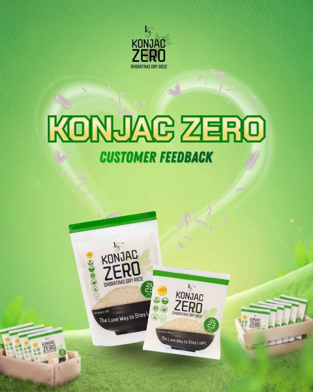Konjac Zero Shirataki Dry Rice 80g