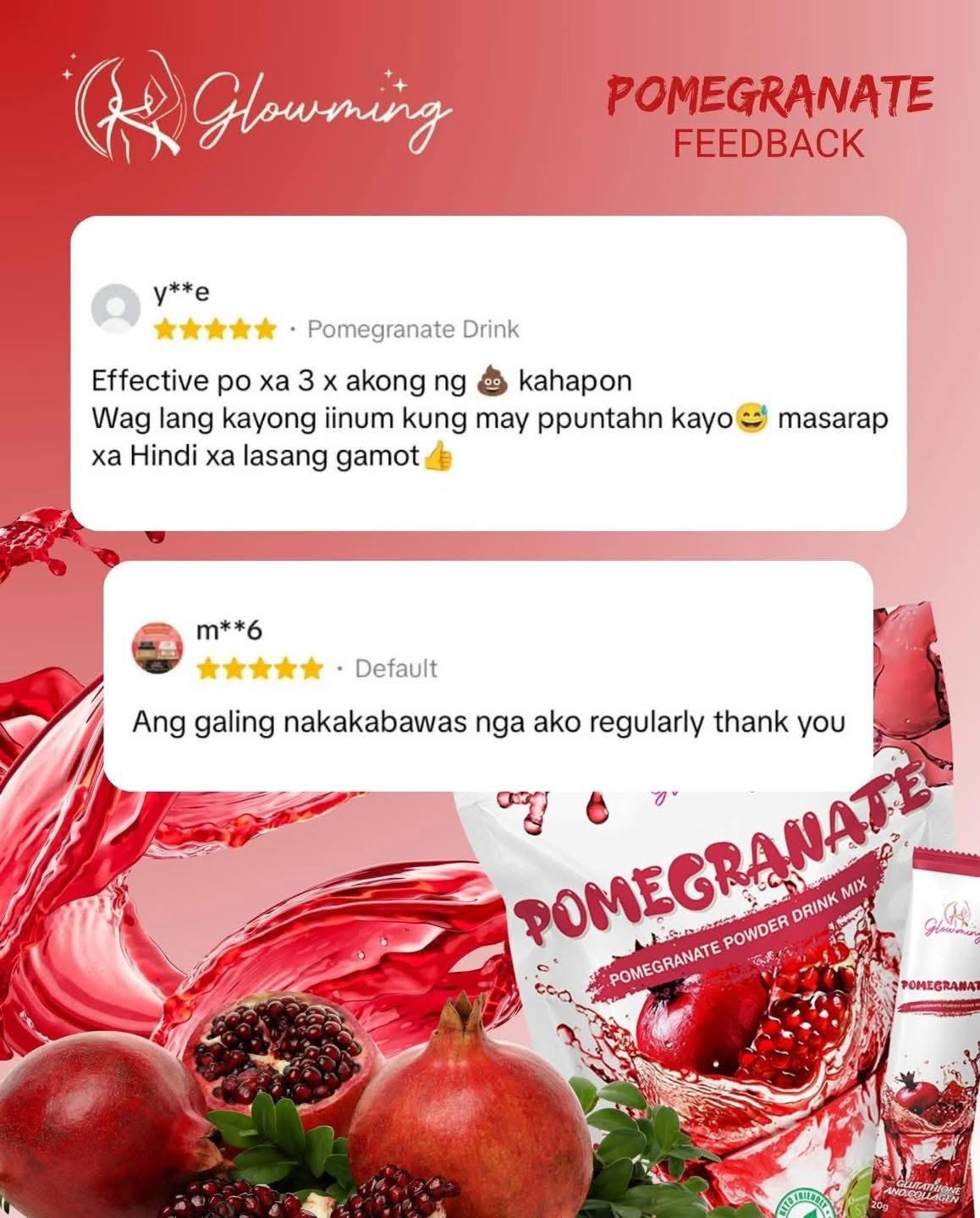 CC Glowming Shape Pomegranate Glutathione and Collagen Drink