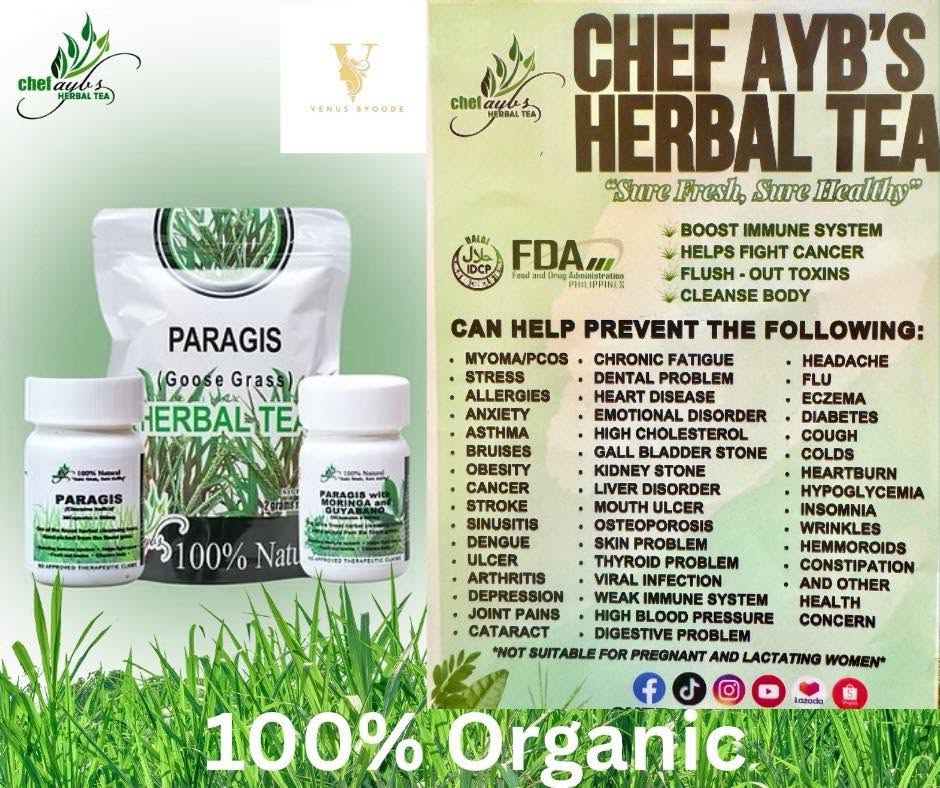 Paragis with Moringa and Guyabano Tea 20's