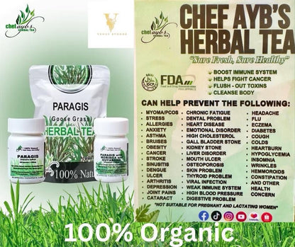 Paragis with Moringa and Guyabano Tea 20's