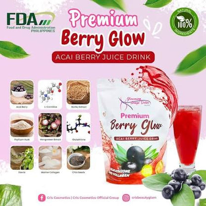 Berry Glow Acai Detox Drink 200g