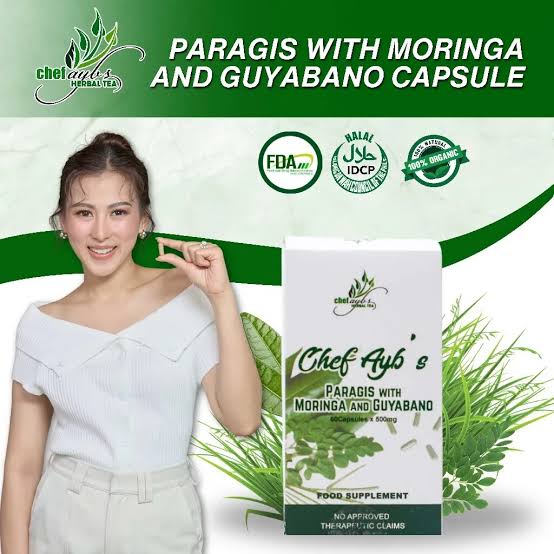 Paragis with Moringa and Guyabano capsules
