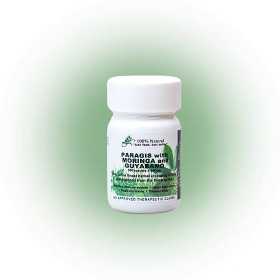 Paragis with Moringa and Guyabano capsules