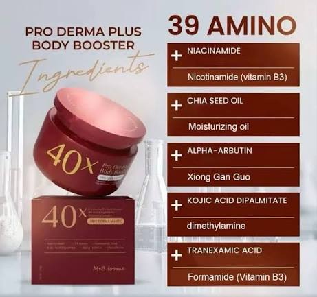 Jennie Moon 40X Pro Derma Plus Body Booster 250g