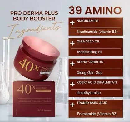 Jennie Moon 40X Pro Derma Plus Body Booster 250g