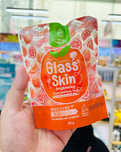 Show Naii Glass Skin Brightening Face and Body Soap l100g