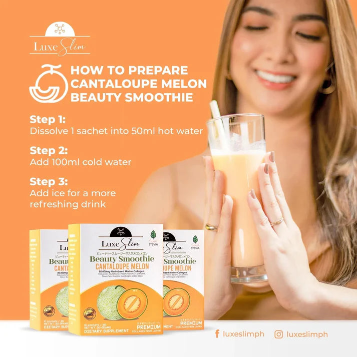 Luxe Slim Cantaloupe Melon